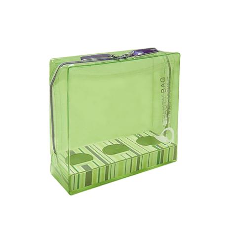 PVC bag in green color