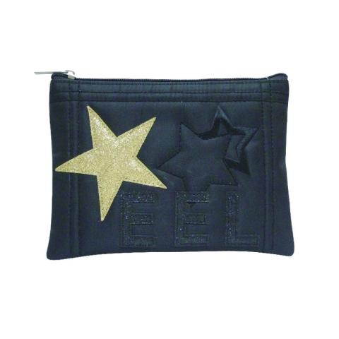 Black cosmetic bag 