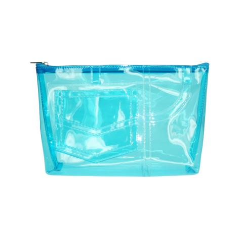 Blue PVC bag