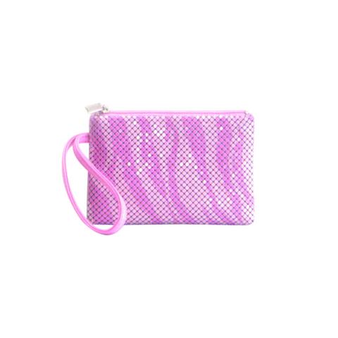 Metal mesh bag with printing 