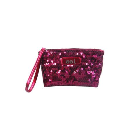 Red sequins bag