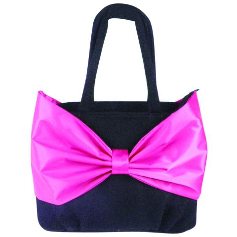 Tote bag with bow