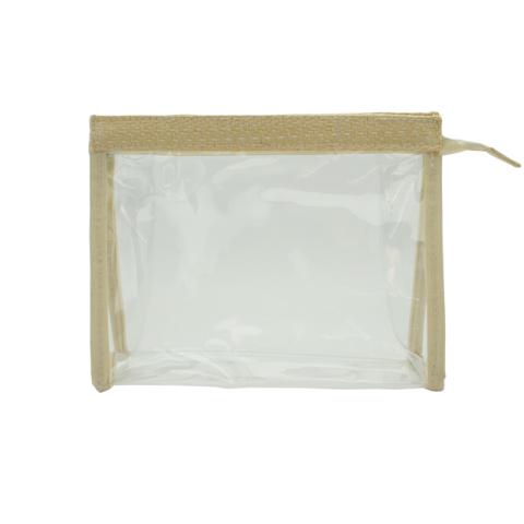 Clear cosmetic bag