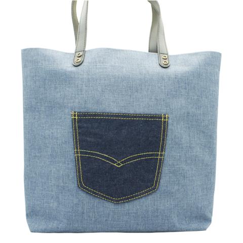 Tote bag with pocket 