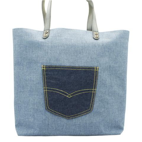 Tote bag with pocket 