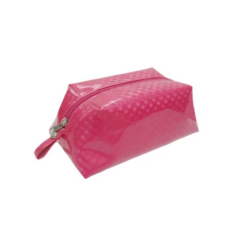 Fushia cosmetic bag