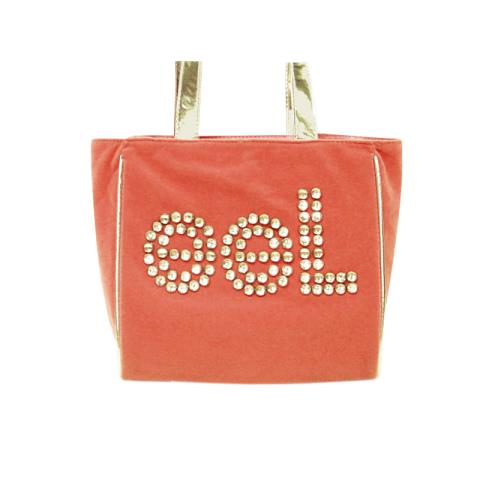 Cosmetic bag with studs