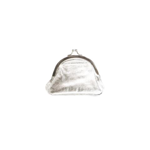 Coin bag with clamp