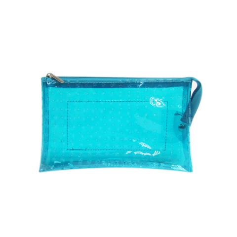 Blue PVC bag