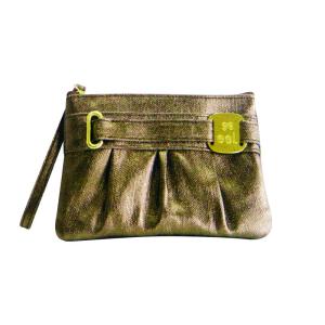 Brown cosmetic bag