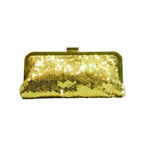 Gold sequins bag