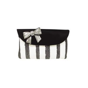 Sequins bag with bow