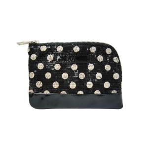 Black sequins bag