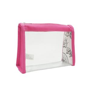 Clear cosmetic bag