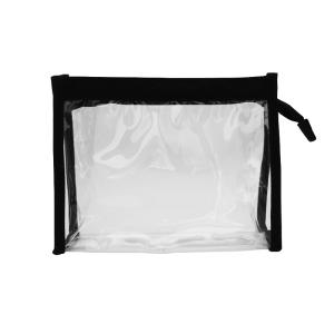 Clear cosmetic bag