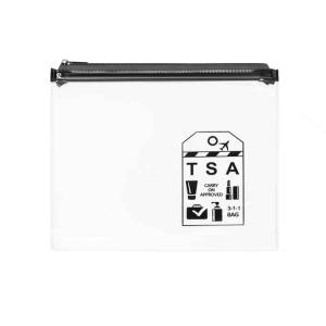 Clear TSA bag