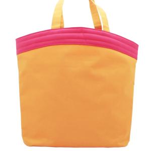 Orange tote bag