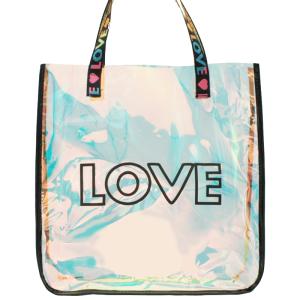 Iridescent tote bag