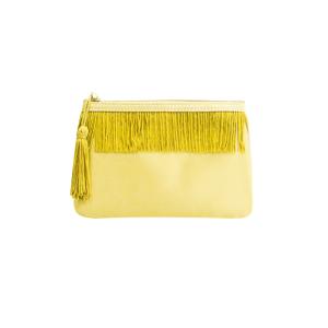 Cosmetic bag with tassel
