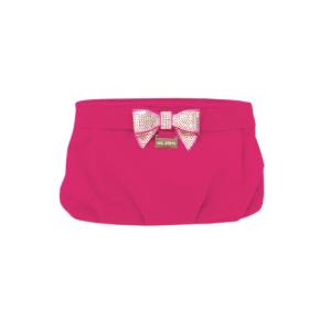 Fuchsia bag with bow