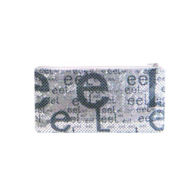 Silver metal mesh bag