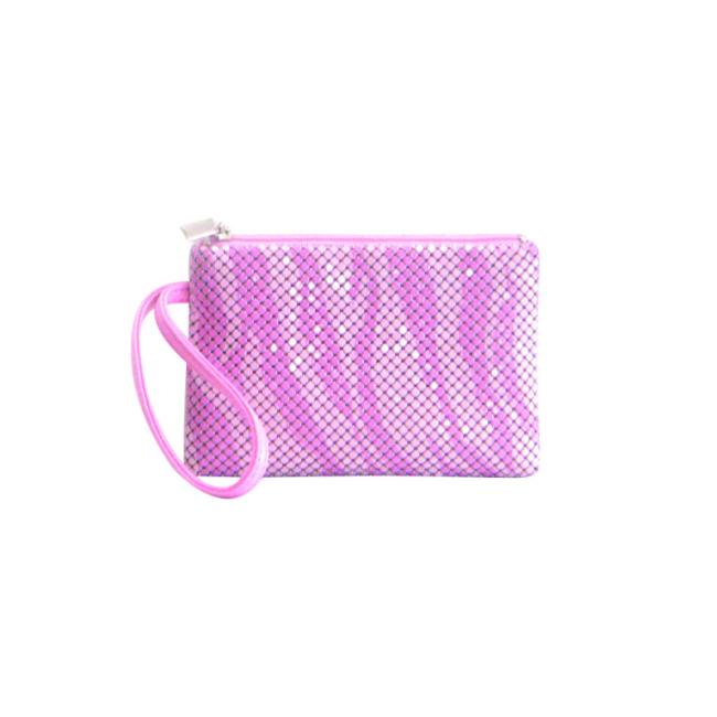 Metal mesh bag with printing 